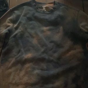 Bleached black sweater